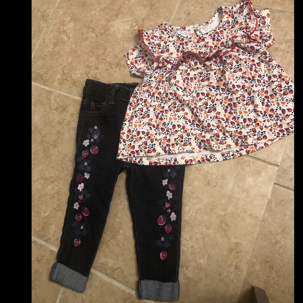 Jean & blouse outfit